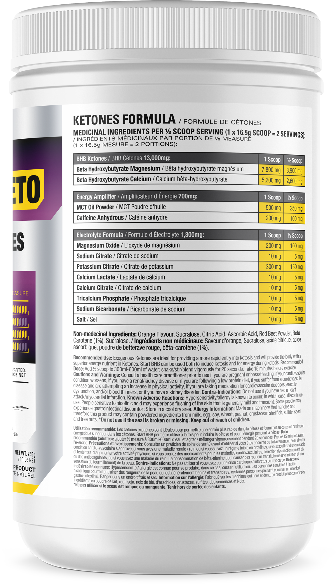 Start-BHB Keto - Mocha Mocha | GNC